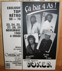 Affiche de tournee -Theatre Outremont-1988